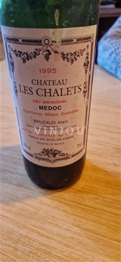 Bordoja Médoc Château Les Chalets 1995