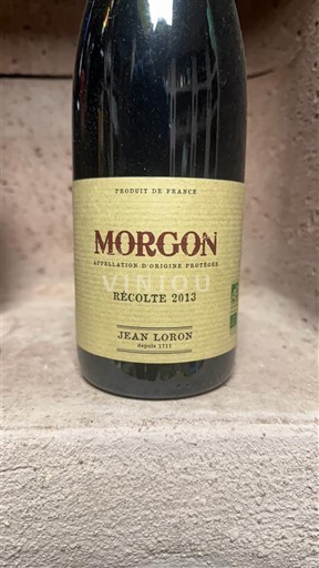 Beaujolais Morgon Jean Loron 2013