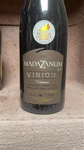 Rhônedalen Ventoux Madazanum 2007