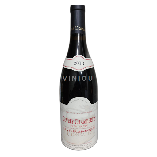 Burgundy Gevrey-Chambertin Pierre Gonzales Les Champonnets 2018