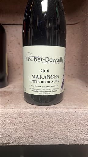 Burgundija Maranges Domaine Loubet-Dewailly 2018