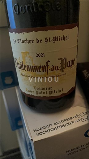 Lugina e Ronës Châteauneuf-du-Pape Domaine Tour Saint-Michel Le Clocher de St-Michel 2021