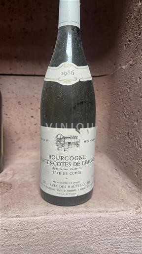 Burgundija Високе обале Бонеа Les Caves des Hautes-Côtes Tête de 1986