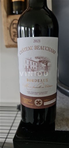 Bordeaux Château Beauchamp 2021