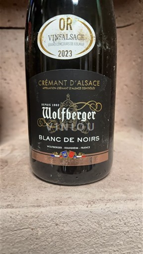 Alsace Crémant d'Alsace Wolfberger Blanc de Noirs 2023