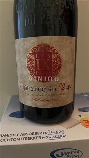 Valle del Ródano Châteauneuf-du-Pape. Les IX Papes 2015