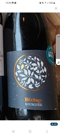 Loiredalen Bourgueil Héritage Ikke-årgang