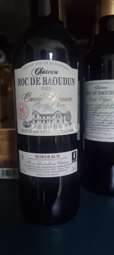 Bordo Château Roc de Baoudun Elégance 2023