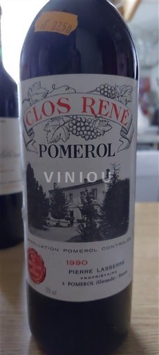 Bordo Pomerol Clos René Pierre Lasserre 1990