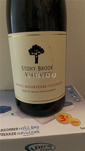 Primorski region Франшхук Stony Brook Vineyards Shiraz Mourvèdre Viognier 2015