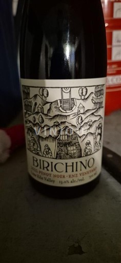Kalifornijske AVA Централна Обала Birichino Pinot Noir - Enz Vineyard 2022