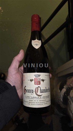 Burgund Gevrey-chambertin Premier Cru Armand Rousseau Lavaux St-Jacques 2010