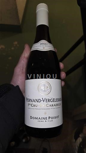 Burgundi Pernand-Vergelesses Premier Cru Domaine Poisot En Caradeux 2021