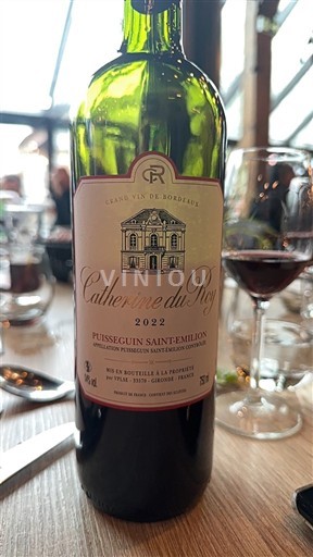 Bordoja Puisseguin-saint-émilion Catherine du Roy 2022