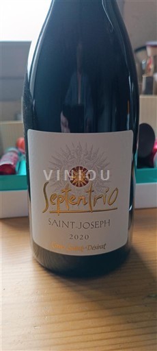 Рона долина Сент-Жозеф Domaine Laurent Fayolle Septentrio 2020