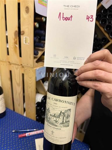 Bordeaux Pessac-Léognan Château Carbonnieux 2000