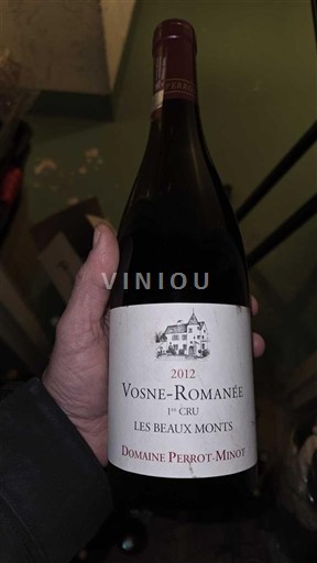 Bourgogne Vosne-romanée Premier Cru Domaine Perrot-Minot Les Beaux Monts 2012