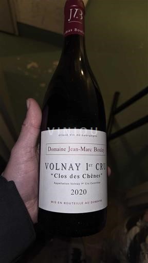 Burgund Volnay Premier Cru Domaine Jean-Marc Bouley Clos des Chênes 2020