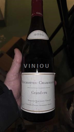 Burgundi Ruchottes-chambertin Grand Cru Domaine Marchand-Grillot 2010