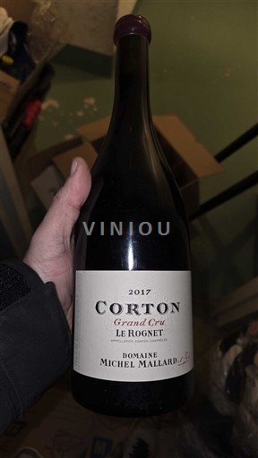 Bourgondië Corton Grand Cru Domaine Michel Mallard Le Rognet 2017