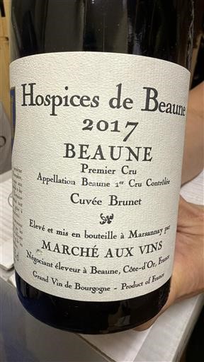 Borgoña No especificado Premier Cru Hospices de Beaune Brunet 2017