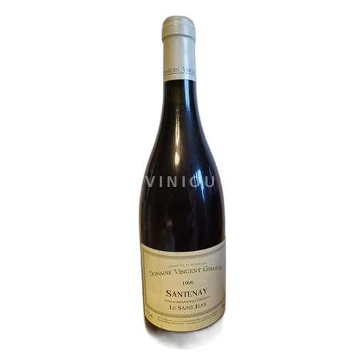 Bourgogne Santenay Domaine Vincent Girardin Le Saint Jean 1999