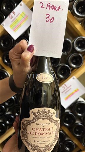Burgundija Pommard Château Pommard Grand Vin, Famille Giraud 2004