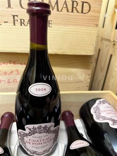 Burgundija Pommard Château Pommard Grand Vin Famille Giraud 2008