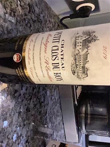 Bordoja Montagne-saint-émilion Château Petit Clos du Roy 2019