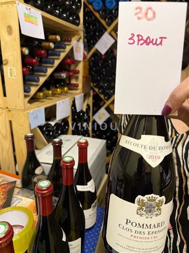 Burgundija Pommard Premier Cru Château Meursault Clos des Epenots 1er Cru 2019