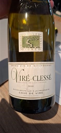 Burgund Viré-clessé Cave de Viré Vieilles Vignes 2010