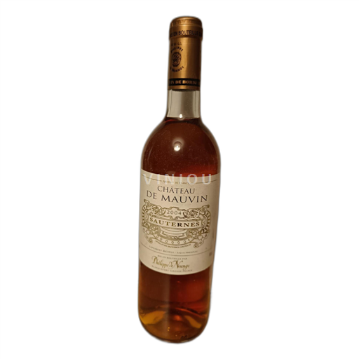 Bordeaux Sauternes Château de Mauvin 2004