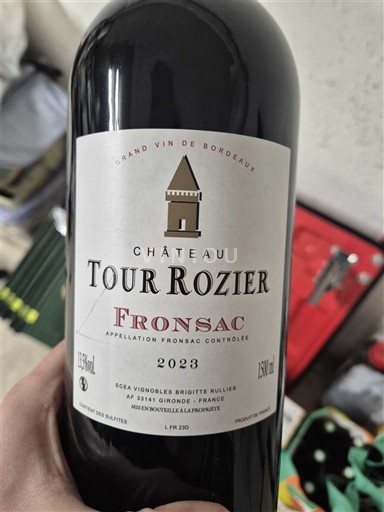 Bordoja Bordo Château Tour Rozier Fronsac appellation fronsac contrôlée 2023