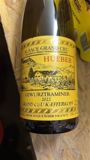 Алзас Алзас Гранд Кру Grand Cru Hueber Grand Cru Kaefferkopf 2022