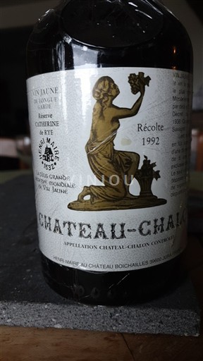 Žura Château-chalon Château Boichailles Réserve Catherine de Rye 1992