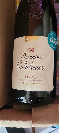 Рона долина Лирак Domaine Carabiniers 2021