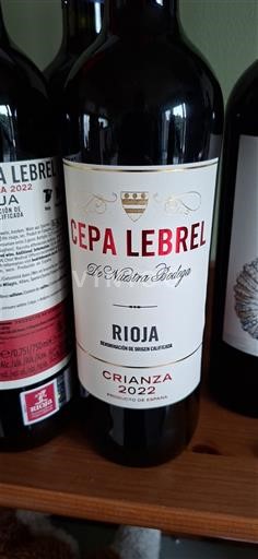 Vina Rouge sec Crianza Cepa Lebrel 2022 Španija La Rioja Rioja DO