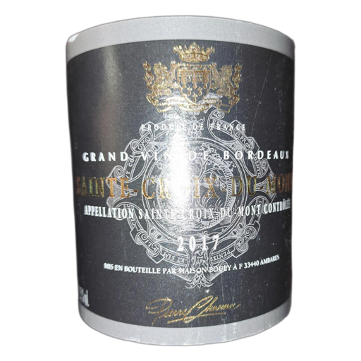 Bordeaux Sainte-Croix-Du-Mont Maison bouey 2017
