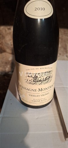 Borgoña Chassagne-Montrachet Sorine & Fils Vieilles Vignes 2010