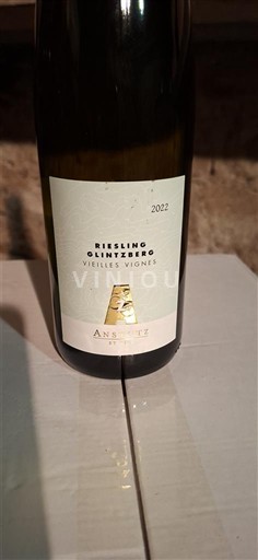 Alsace Anstotz et Fils Riesling Glintzberg Vieilles Vignes 2022