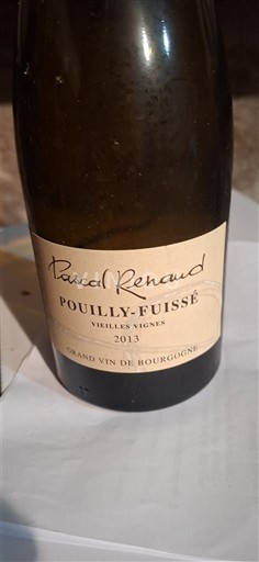 Burgundija Pouilly-fuissé Pascal Renaud Vieilles Vignes 2013