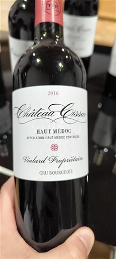 Bordeaux Haut-Médoc Château Cissac 2016
