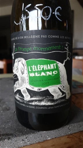 Југозапад Лотски обронци Domaine Combe la Serre L'Éléphant Blanc 2023