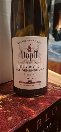 Алзас Rizling Grand Cru Dopff Grand cru schoenenbourg 2019