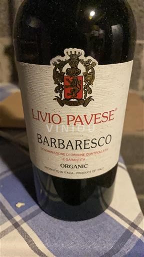 Piemont Barbaresco Livio Pavese Neročník