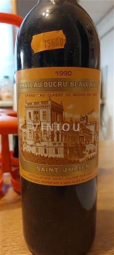 Bordoja Saint-Julien Château Ducru-Beaucaillou Jean Eugène Borie 1990