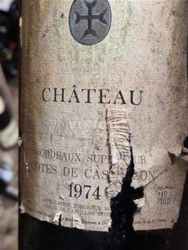 Bordeaux Ikke spesifisert Château Château 1974