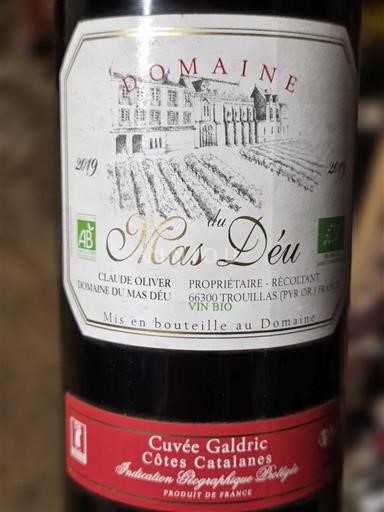 Лангедок и Русијон Кот Каталанес Domaine Mas Déu Galdríc 2019