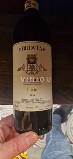 Piemonte Barolo Brovia Unio 2014