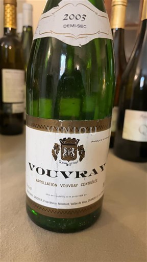 Loirevallei Vouvray Deroubaix-Gaucher 2003